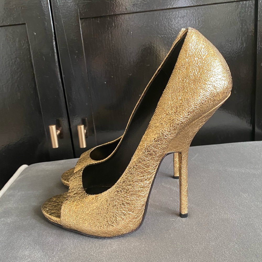 Giuseppe Zanotti Gold Alien/Warby Cristallo